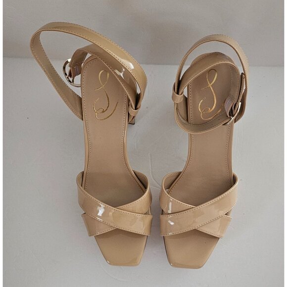 Sam Edelman Shoes - Sam Edelman Nolita Modern Block Heel Open Toe‎ Ankle Strap Heeled Sandal, Sz 8.5